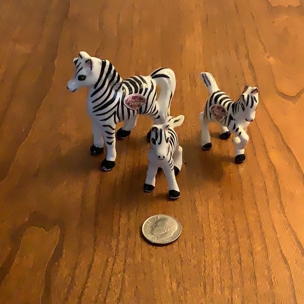 Vintage Shiken Bone China - Zebra Set